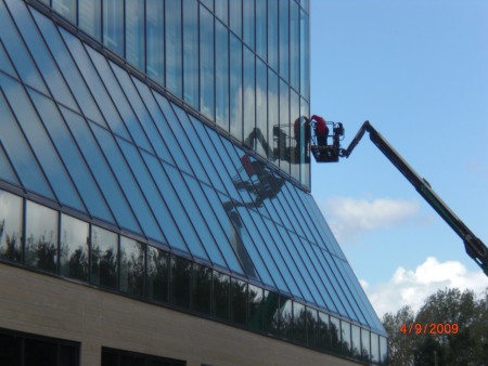 Montage glasgevel Schiedam